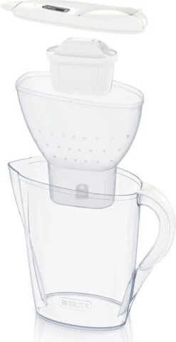 BRITA - Waterfilterkan Marella Cool - Wit - 2,4L + 12 MAXTRA+ Waterfilterpatronen 30 BRITA - Waterfilterkan Marella Cool - Wit - 2,4L + 12 MAXTRA+ Waterfilterpatronen -Brita Verkoopwinkel 619x1200