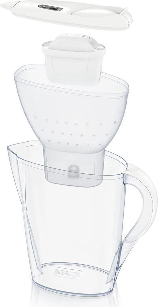BRITA - Waterfilterkan Marella Cool - Wit - 2,4L + 12 MAXTRA+ Waterfilterpatronen 13 BRITA - Waterfilterkan Marella Cool - Wit - 2,4L + 12 MAXTRA+ Waterfilterpatronen - Afbeelding 13