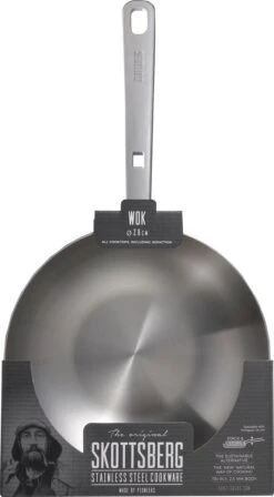 Skottsberg Wok Stainless Steel 28 Cm Roestvrijstaal 17 Skottsberg Wok Stainless Steel 28 Cm Roestvrijstaal -Brita Verkoopwinkel 662x1200