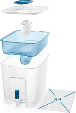 BRITA - Waterfilterkan Flow Cool - Blauw - 8,2L -Brita Verkoopwinkel 812x1200