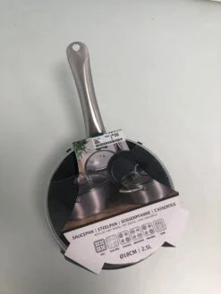 Excellent Houseware Steelpan -18 Cm - Zilver -Brita Verkoopwinkel 900x1200 3