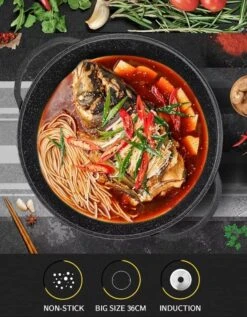 Cheffinger | Luxe Wokpan Met Deksel | 36CM | Alle Warmtebronnen | Oriental 8 Cheffinger | Luxe Wokpan Met Deksel | 36CM | Alle Warmtebronnen | Oriental -Brita Verkoopwinkel 935x1200 1