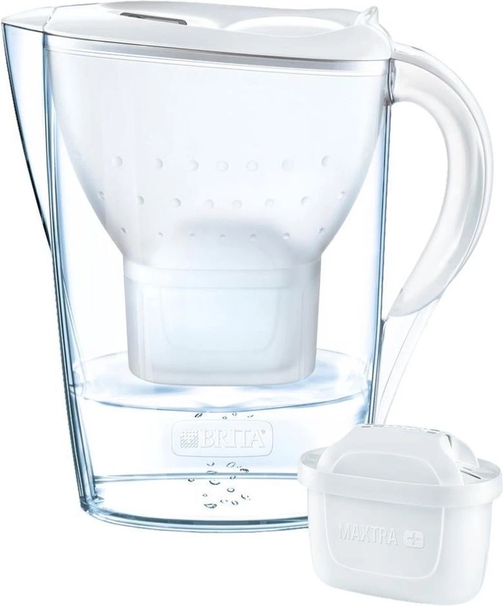 BRITA - Waterfilterkan Marella Cool - Wit - 2,4L + 12 MAXTRA+ Waterfilterpatronen 14 BRITA - Waterfilterkan Marella Cool - Wit - 2,4L + 12 MAXTRA+ Waterfilterpatronen - Afbeelding 14